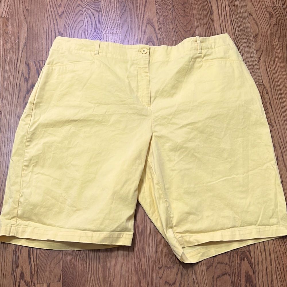 Talbots Woman Shorts with Stretch Panels in Waist 24